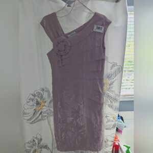 London Style Pearl Tiered Event dress size 12